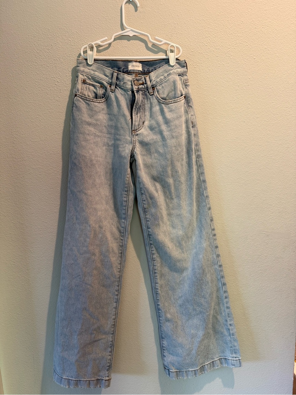 PacSun Light Blue Wide Leg Jeans for Women